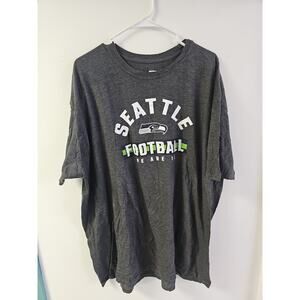 NFL Team Apparel Seattle Seahawks Football T-Shirt Men's Size 3XL "We Are 12"